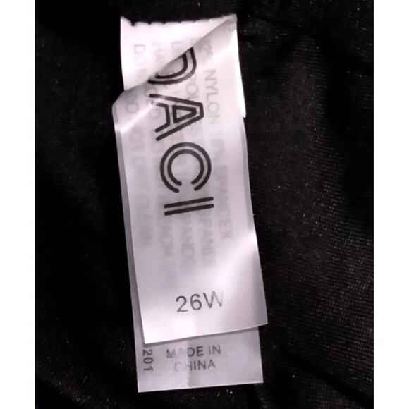 Daci Plus Size 26W Tankini Set Flowy Tank High-Waist Boyshorts Blue Swimsuit - Picture 4 of 7